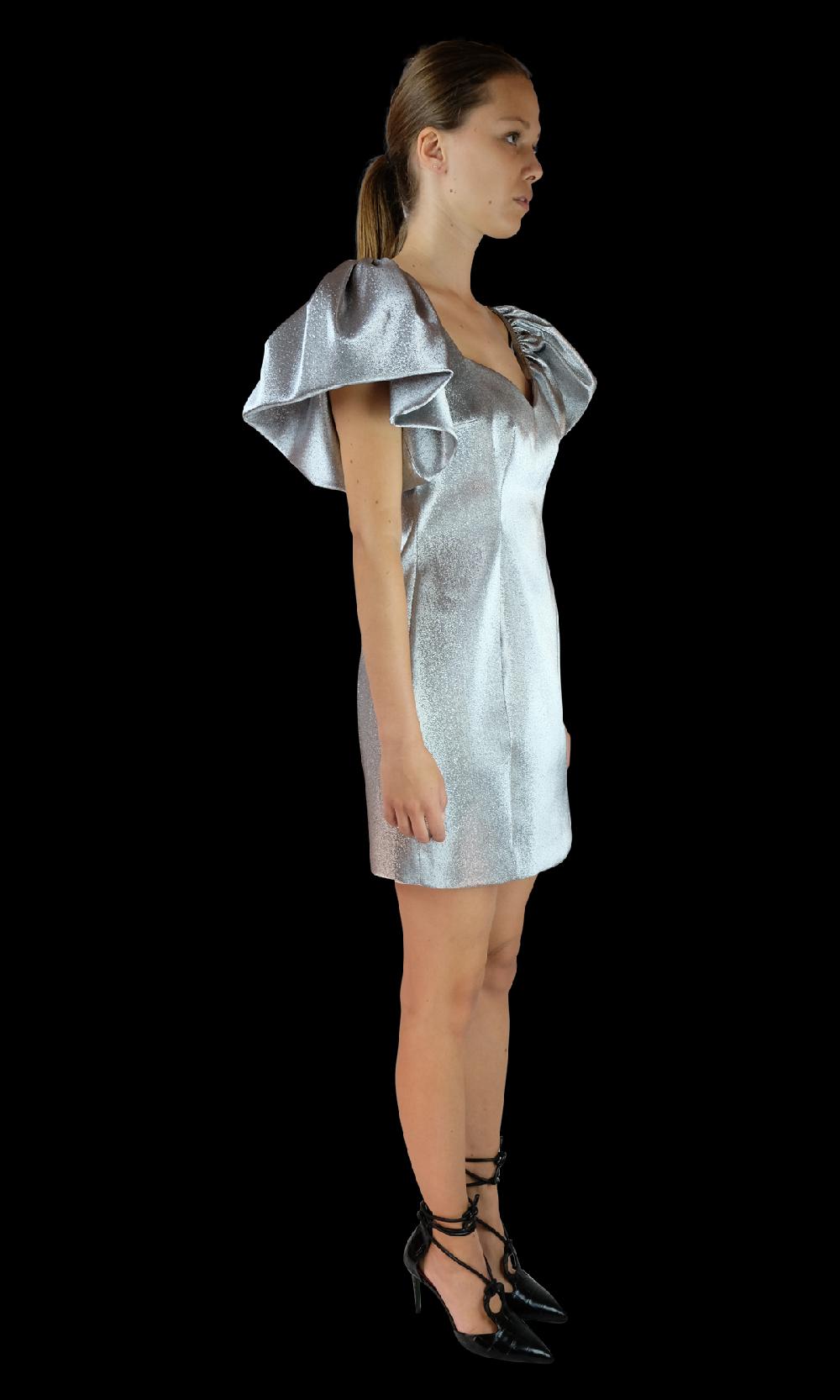 Sara Battaglia Puffy Dress Economico